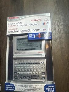 Franklin BFS-2160 HARRAP’S SHARTWebster FRENCH To ENGLISH Electronic Dictionary - Picture 1 of 4