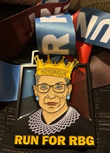 Run for RBG Medal Notorious Ruth Bader Ginsburg We Dissent - Picture 1 of 3