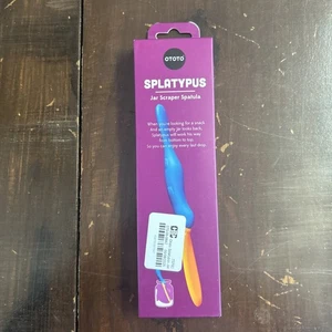 OTOTO Splatypus Jar Spatula for Scooping and Scraping - Splatypus, Blue  - Picture 1 of 2