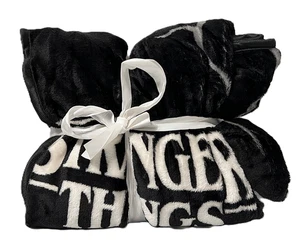 Netflix Stranger Things Travel Blanket Super Soft 40x50 Inches New With Tags NEW - Picture 1 of 3