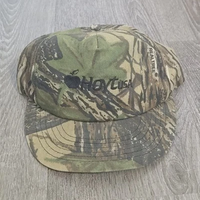 De colección Hoyt Hecho en EE. UU. Tiro con Arco OG Realtree Camuflado Gorra Ajustable Foto 1 de 4