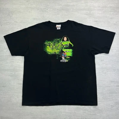 Camisa De Colección Danica Patrick Adulto 2XL Negra Nascar Carreras Mujer Campeona Foto 1 de 4