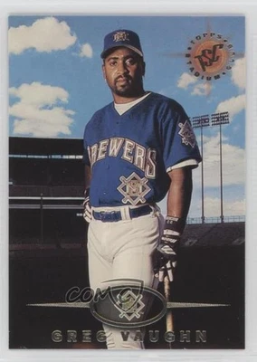 1995 Topps Stadium Club Greg Vaughn #423 - Image 1 of 2