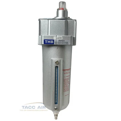 Filtro de coalescencia de aceite de 0,01 micras separador de compresor de aire comprimido NPT de 1/2" Foto 1 de 4