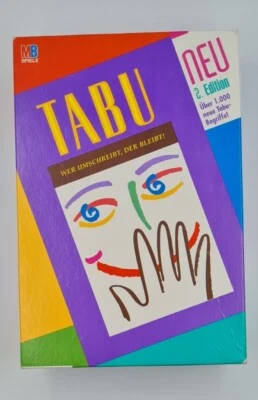 Tabu wer schreibt der bleibt 2. Edition von MB Spiele aus 1994  Zustand Gut  - Bild 1 von 4
