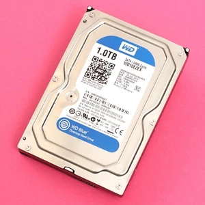 1TB 1000GB SATA 7200RPM 3.5” HDD Western Digital Caviar Blue WD10EZEX - Picture 1 of 4