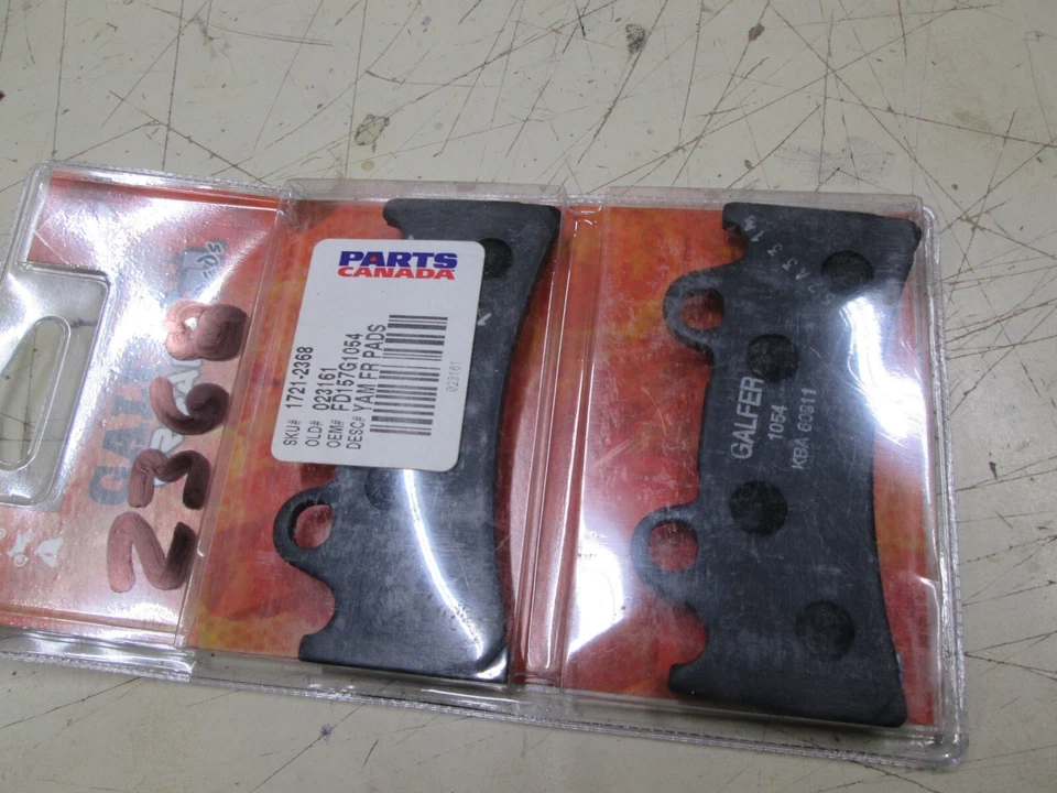 GALFER SEMI-METALLIC BRAKE PADS - FRONT / YAMAHA YZF750R 1994-1995 - Image 1 of 3