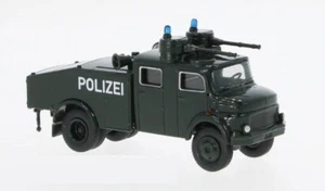 Brekina Mercedes LA 1113 Water Cannon Dark Green 1966 Police 1:87 - Picture 1 of 1