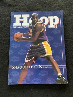 Programa de baloncesto de la NBA 1997-98 Portland Trail Blazers VS Los Angeles Lakers SHAQ Foto 1 de 4