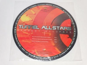 Picture Disc Shape Tunnel Allstars # Accuface - Let Your Mind Fly # Platte Vinyl - Bild 1 von 3