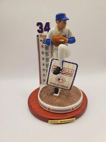Nolan Ryan Texas Rangers The No Hitter Man 1993 Sports Impressions 829 Mini Cover