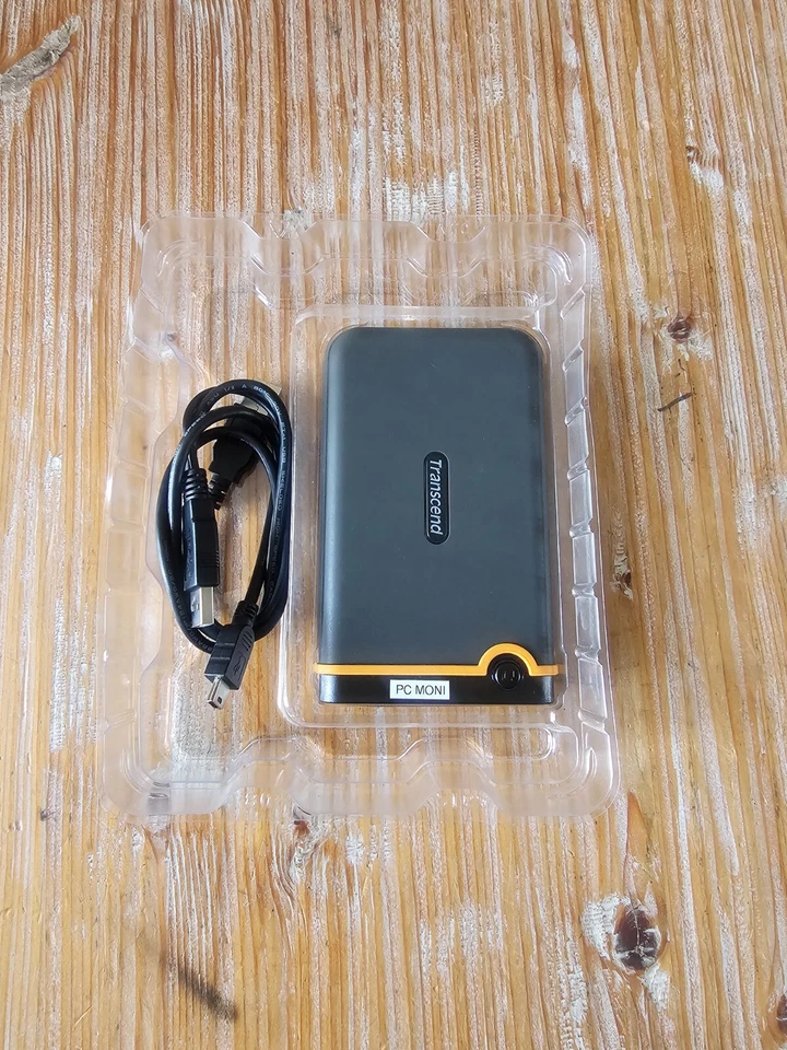 Transcend StoreJet SJ25M2 Protable Hard Drive 500GB USB 2.0 / 4603 - Bild 1 von 4