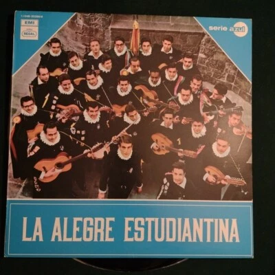 La Alegre Estudiantina (Vinyl LP 1970) REGAL 1J 048-20299 M serie azul Spain Foto 1 de 4