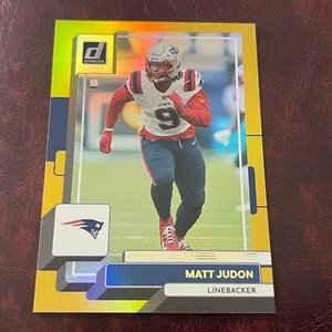 2022 Panini Donruss MATT JUDON Premium PRESS PROOF PARALLEL #137 PATRIOTS - Picture 1 of 1