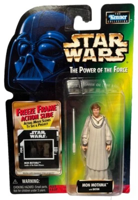 Star Wars Poder de la Fuerza Mon Mothma con Bastón POTF, (B133) Foto 1 de 2