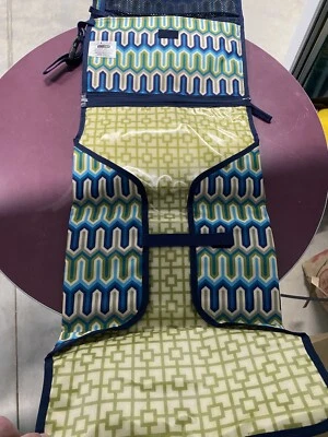 Bolso de Pañales Mensajero Jonathan Adler SKIP HOP Bolso de Mano Dash Azul Chevron Foto 1 de 4