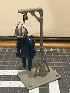 2012 TMNT Secret Sewer Lair Hanging Shredder Practice Dummy And Holder - Picture 1 of 2