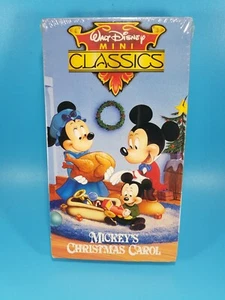 Walt Disney Mini Classics - Mickeys Christmas Carol (VHS Tape, 1994) New Sealed - Bild 1 von 9