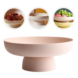 Detachable Fruit Bowl Elegant Snack Tray Pink Decorative Storage for Parties - Picture 1 of 12
