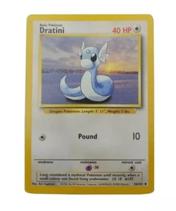 Juego de Base Dratini JCC Pokémon 26/102 Regular Ilimitado Poco Común - Imagen 1 de 5