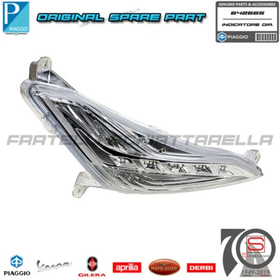 Indicatore Direzione Freccia Anteriore Destra Piaggio Beverly Moc 4V 642665 6... - Immagine 1 di 4