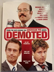 Demoted - DVD NEW Sealed with Slipcase Cult Classic Horrible Boss Revenge Comedy - Picture 1 of 3