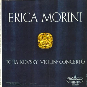 TCHAIKOVSKY Violin Concerto MORINI RODZINSKI Westminster XWN-18397 LP 1956 Rec. - Picture 1 of 3