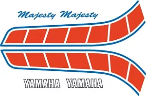 GRAPHICS TY MAJESTY DECALS TY175 TY250 BADGE STICKER DECALS MOTORCYCLE BIKE UK - Picture 1 of 1