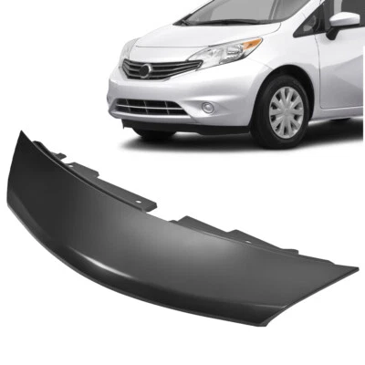 Front Upper Black Grille Cover Hood Molding ABS For 2014-2017 Nissan Versa Note - Image 1 of 4