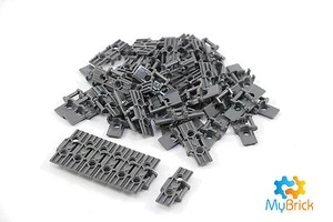 Genuine LegoⓇ 50x Dark Grey Technic Link Tread - 57518 - Free Postage - Picture 1 of 1