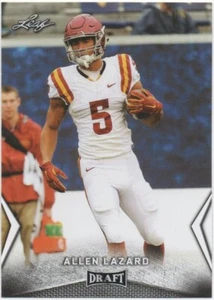 2018 Leaf Draft Football ALLEN LAZARD Base RC #02 Iowa State - Picture 1 of 2