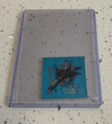 RARE - Skywarp Transformers Lenticular 3D Motion Card 1985 Hasbro Bradley - Image 1 of 2