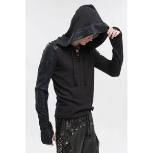 Devil Fashion Gothic Goth Okkult Kapuzentop - Dozer Hoodie - Bild 1 von 40