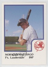 1986 ProCards Ft Lauderdale Yankees Norm Santiago