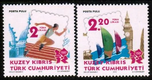 2012 - TURKISH CYPRUS - LONDON OLYMPICS -UMM - Image 1 of 1