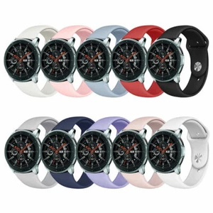 Silicone Sport Band Strap for Samsung Galaxy Watch 42/46mm Replacement Wristband - Picture 1 of 11