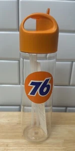 Botella de agua UNION 76 H2go Arc de plástico sin BPA 24 fl oz/710 ml nueva U76 - Imagen 1 de 6