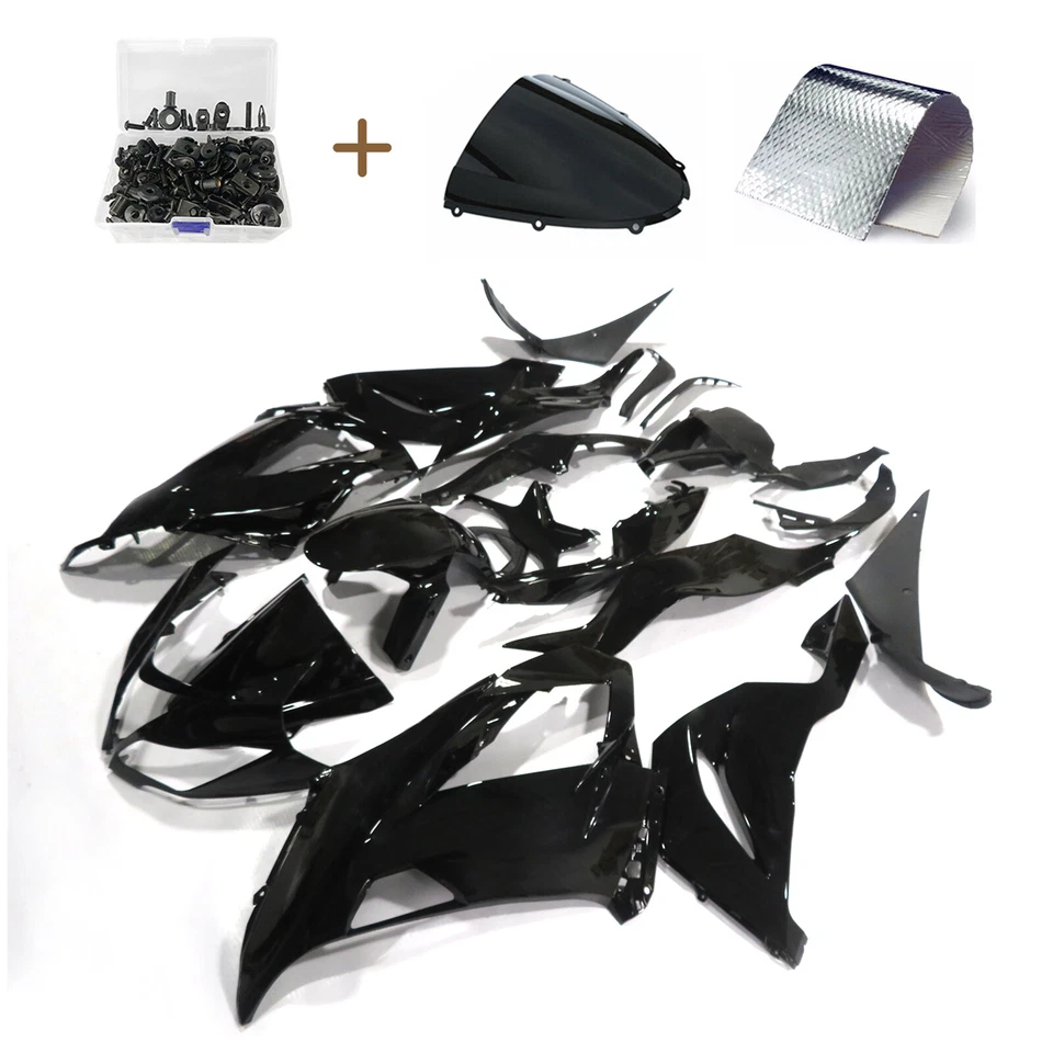 Kit de carenados + pernos para Kawasaki Ninja ZX6R ZX636 2013-2018 2014 2015 2016 2017 Foto 1 de 4