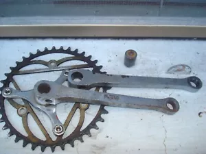 WHITE crankset, vintage bicycles, 1937/38, box writing - Picture 1 of 9