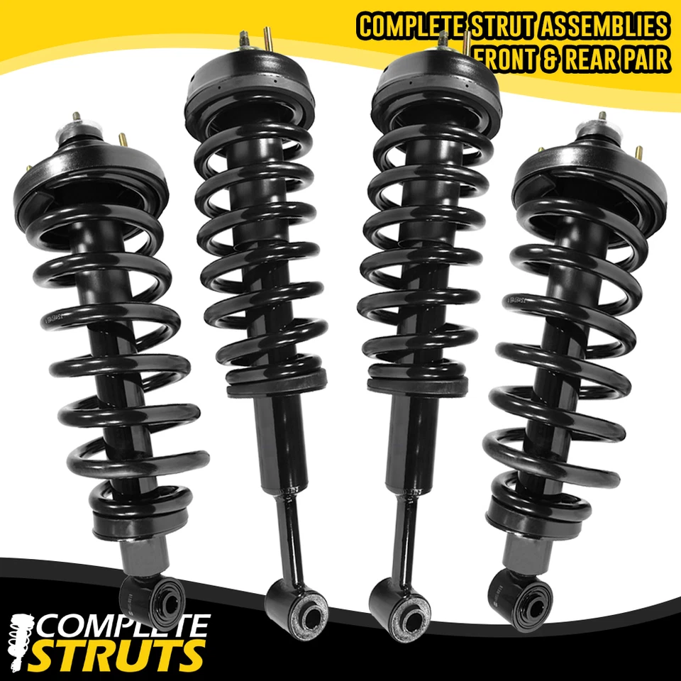 2006-2010 Mercury Mountaineer Front Rear Quick Complete Struts Shocks & Springs Foto 1 de 4