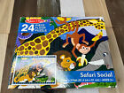 Melissa & Doug Safari Social 24 Piece Floor Puzzle 3 x 2 Feet Ages 3 + Animals