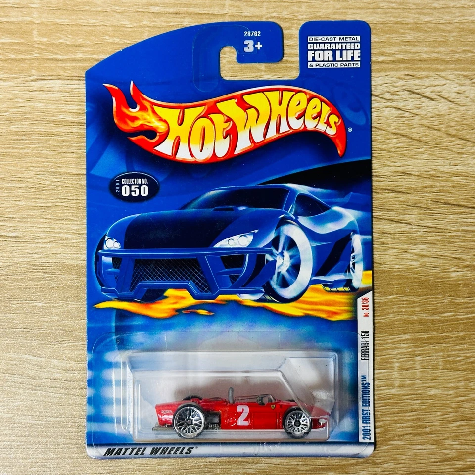 Ferrari 156 2001 First Editions 30/36 Red White #2 Long Card - image 1 of 1