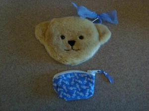 Vintage Muffy Vanderbear Geldbörse plus Mini Geldbörse innen 1997 Club Geschenk - Bild 1 von 5