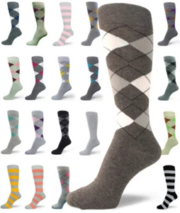 Spotlight Hosiery shades of Grey Men Groomsmen Dress Socks (Charcoal Dark, Light - Picture 1 of 35
