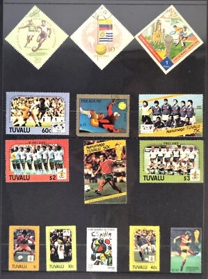 Soccer / Football Stamps from Around the World - VF/LH  Sold as Seen - World Cup - Image 1 of 2