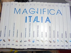 ÓPERA COMPLETA 20 DVD MAGNÍFICA ITALIA MARAVILLAS VISTAS DEL CIELO CORRIERE - Imagen 1 de 1