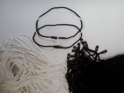 Strong Hang Tag String Bullet Head Swing Lock Cotton Tie Tablet Pin Clothes Bags