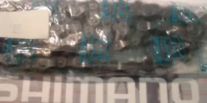 Shimano UniGlide Black Road / MTB Chain NEW / NOS Vintage-5/6-Spd-NIB- 116L - Picture 1 of 3