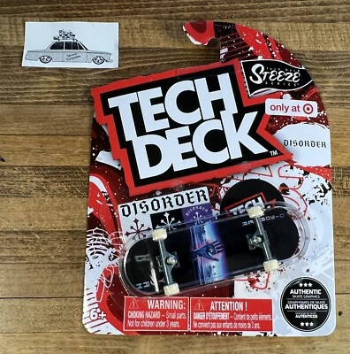 Disorder Skateboards Nyjah Houston Seeing Hand Tech Deck Diapasón Foto 1 de 4