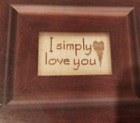 Twisted Threads Cross Stitch Chart I Simply Love You With Floss